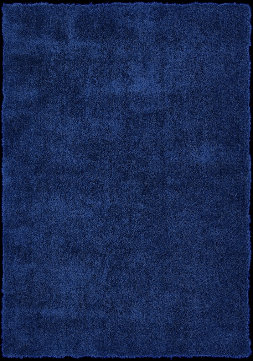 Однотонный ковёр Shelly 07 Blue