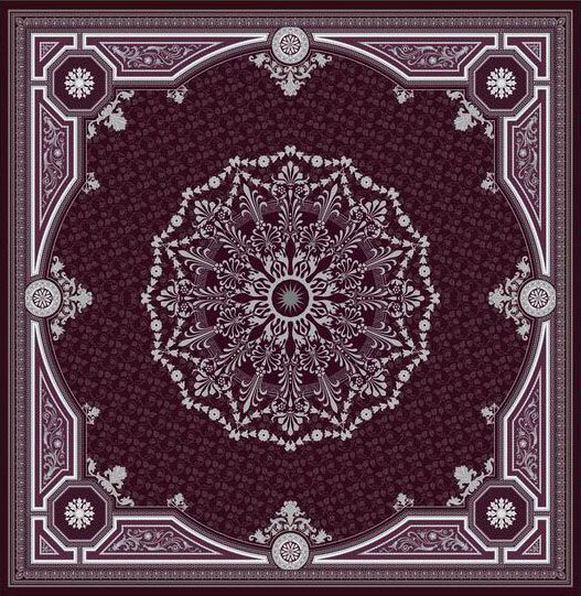 Дизайнерский ковер ручной работы Lace Beauty