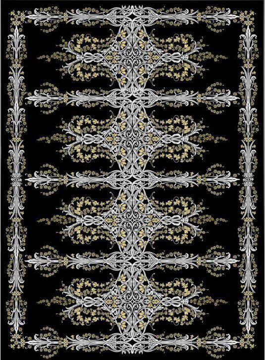 Дизайнерский ковер ручной работы Brilliant Lace
