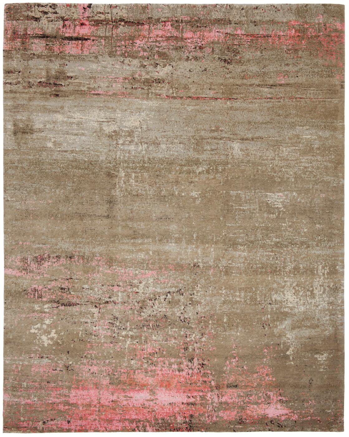 Элитный ковер Artwork 19 розовый германского бренда Jan Kath