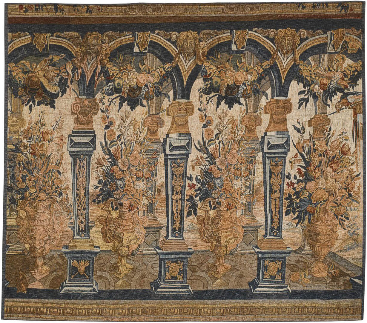 Гобелен «Колоны замки Алькасар» Colonnades ☞ Размер: 216 x 251 см