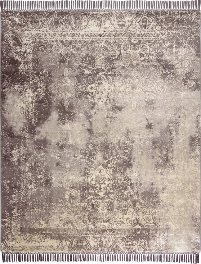 Ковер Rajasthan Tibetan Fresco No.01 Light Silver Grey 04