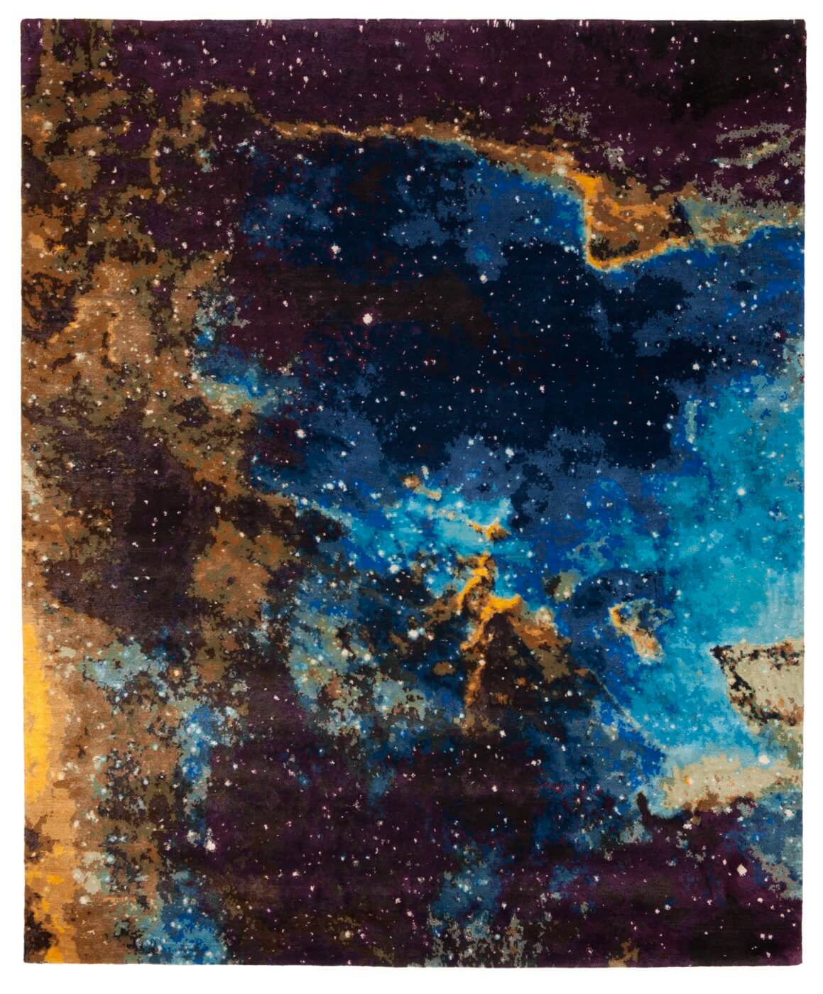 Дизайнерский ковер ручной работы Space 2 от Яна Ката