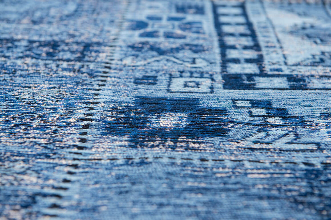 Ковер пэчворк Tuareg Blue ☞ Размер: 200 x 280 см