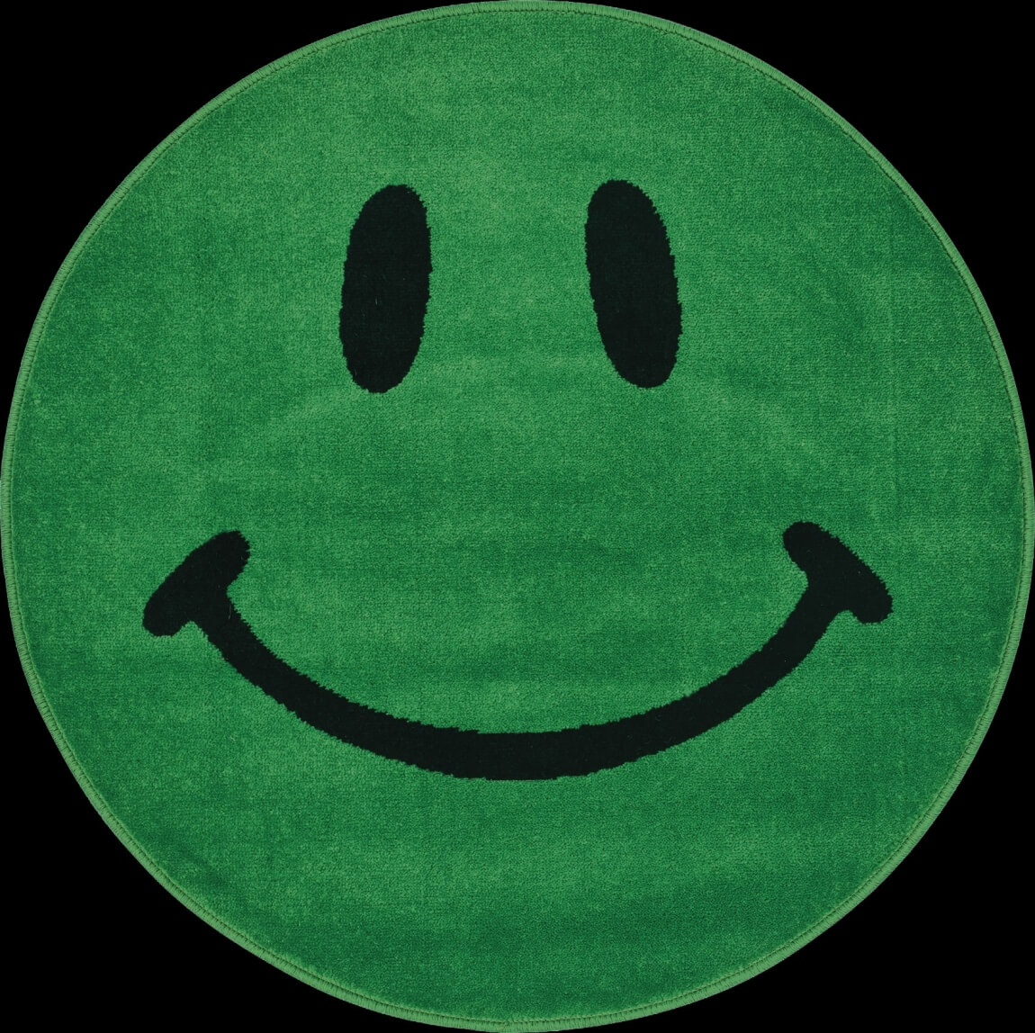 Smile Green ковер зеленого цвета