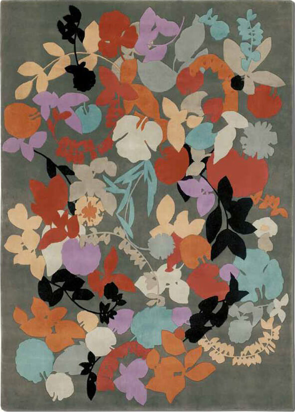 Ковер с цветами Missoni Kaizen ☞ Размер: 200 x 300 см