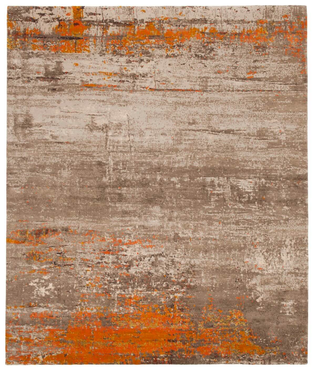 Ковер Artwork 19 оранжевый в стиле модерн от Jan Kath