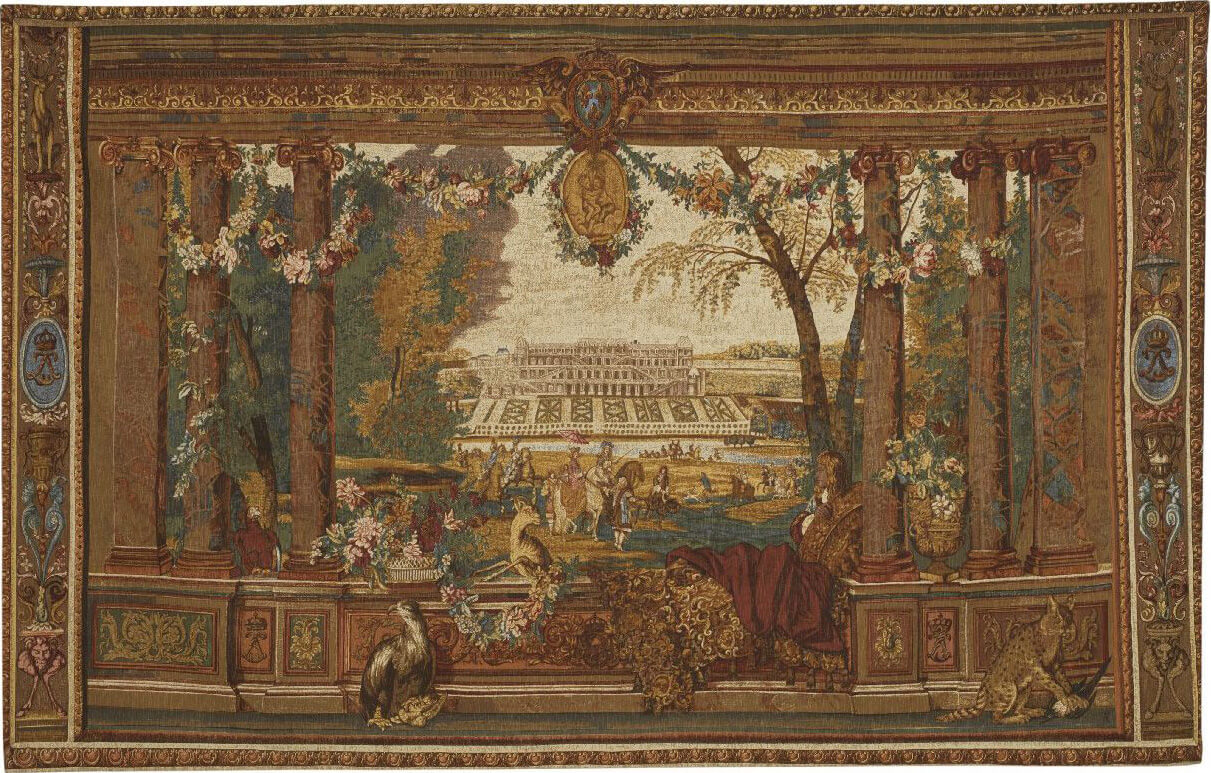 Гобелен «Сен-Жермен» Saint Germain ☞ Размер: 190 x 295 см