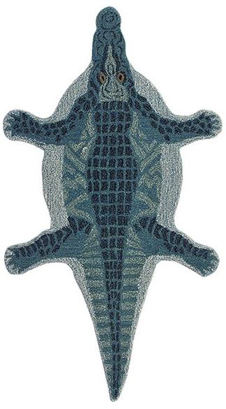 Детский коврик Animals Alligator green 90 х 150 см