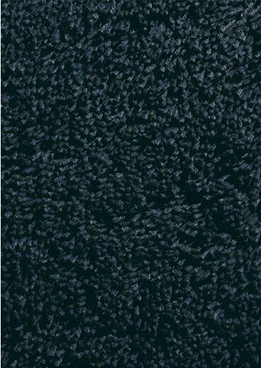 Однотонный ковер шегги черного цвета Calypso