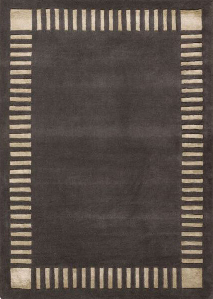 Ворсовый ковер серого цвета Nadir 125 ☞ Размер: 170 x 240 см