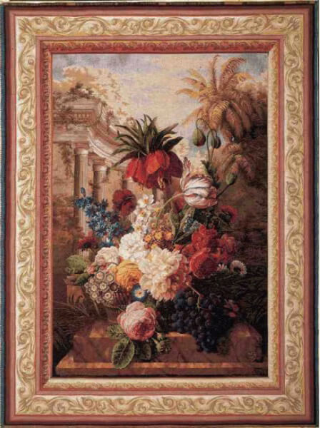 Гобелен «Экзотический букет» Bouquet Exotique ☞ Размер: 150 x 200 см