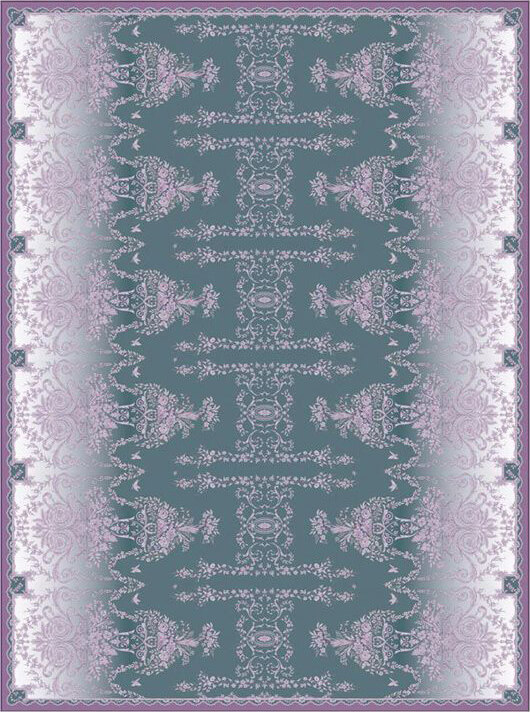 Элитный ковер Livadia пурпурного цвета