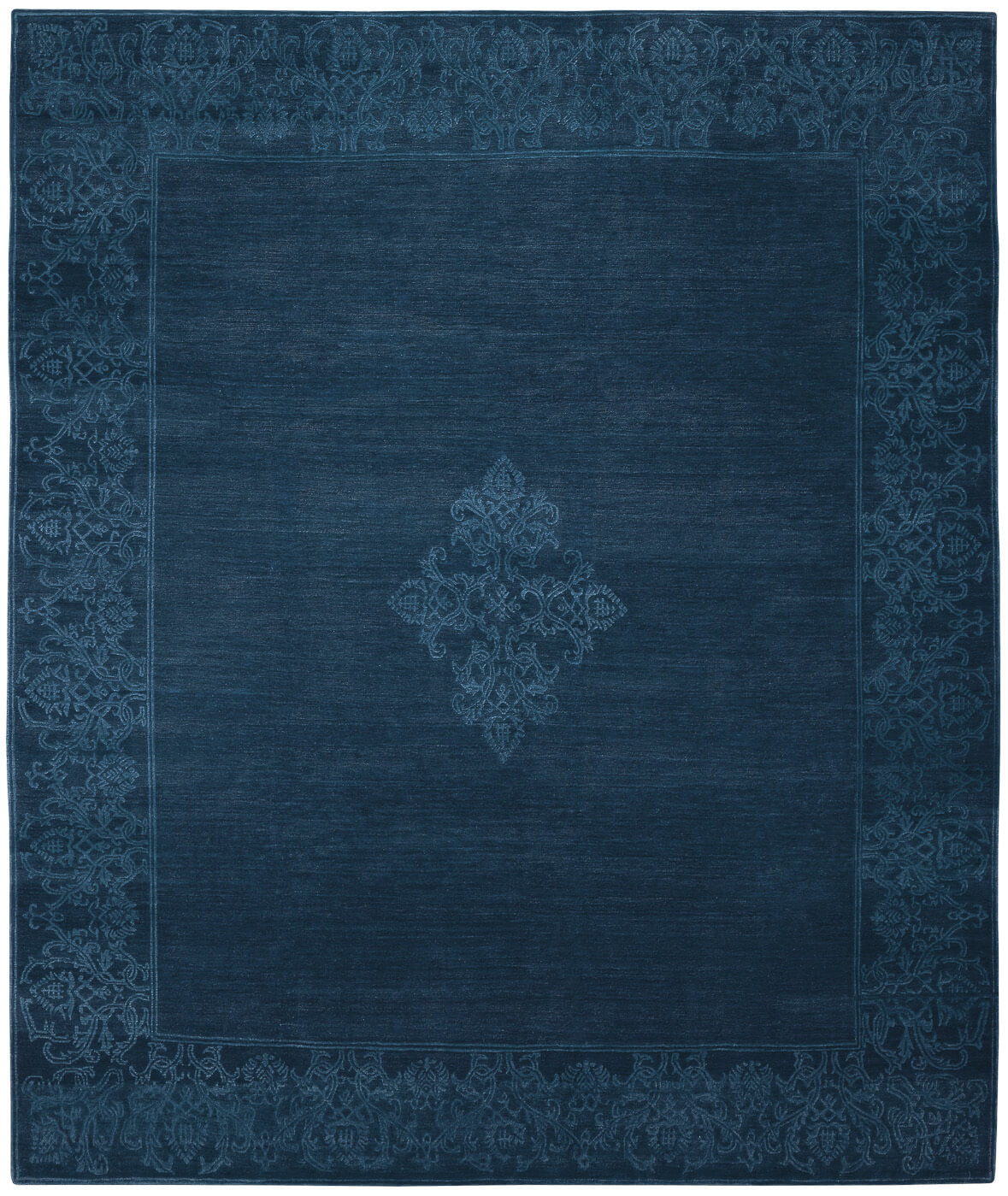 Ковер ручной работы Florenz синий от Яна Ката