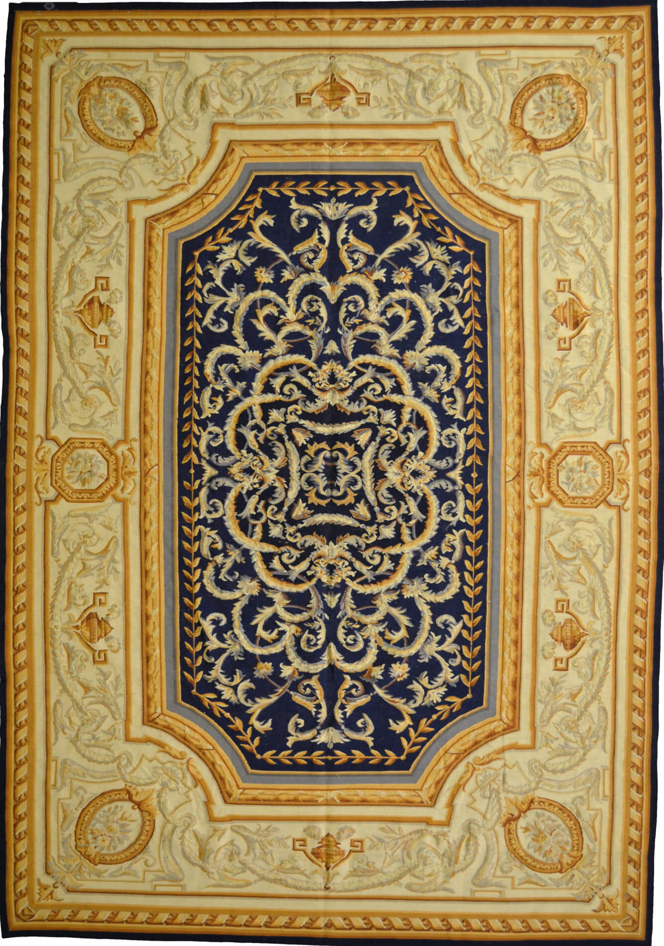 Итальянский тканый ковер Обюссон Aubusson 5072С Di Lusso Milano ☞ Размер: 360 x 450 см