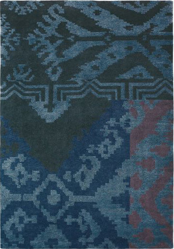 Сине-бирюзовый ковер Himali Grace