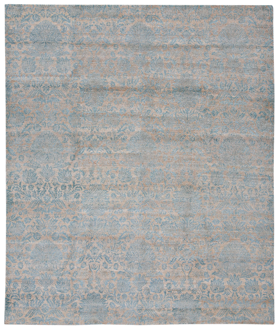 Дизайнерский ковер ручной работы Verona синий от Яна Ката