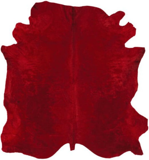 Шкура Red Cowhide Rosso Италия