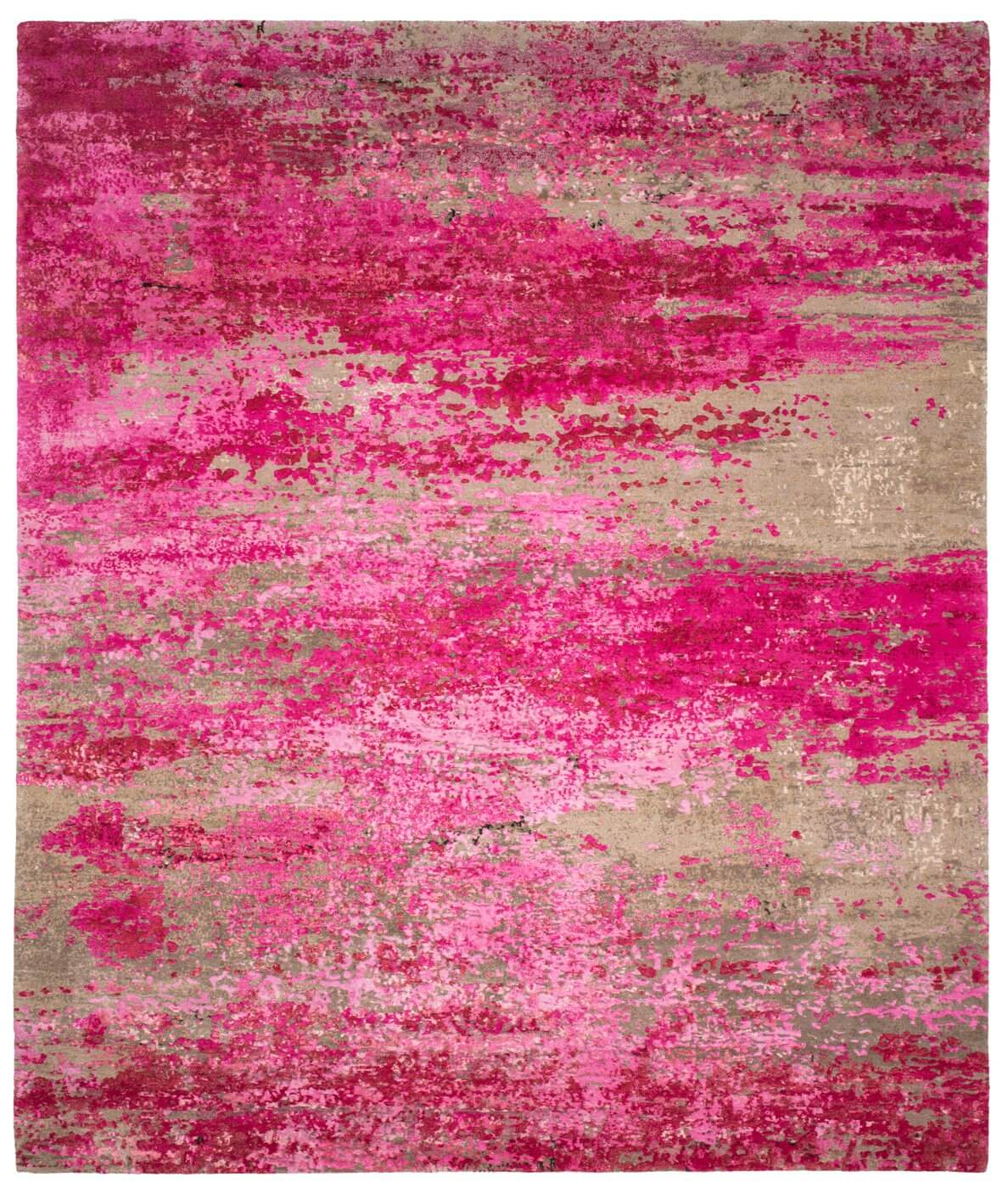 Ковер Artwork 27 розовый в стиле модерн от Jan Kath