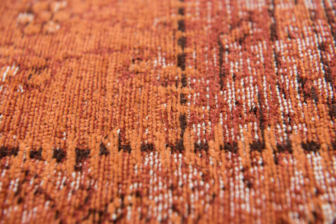 Ковер пэчворк Rusty Orange ☞ Размер: 170 x 240 см