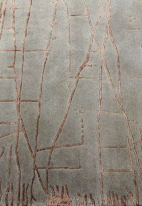 Элитный ковер ручной работы Nazca Aqua