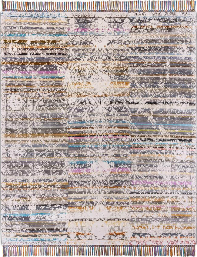 Полосатый ковер Rajasthan Tibetan Eco No.3 1154 ☞ Размер: 180 x 270 см