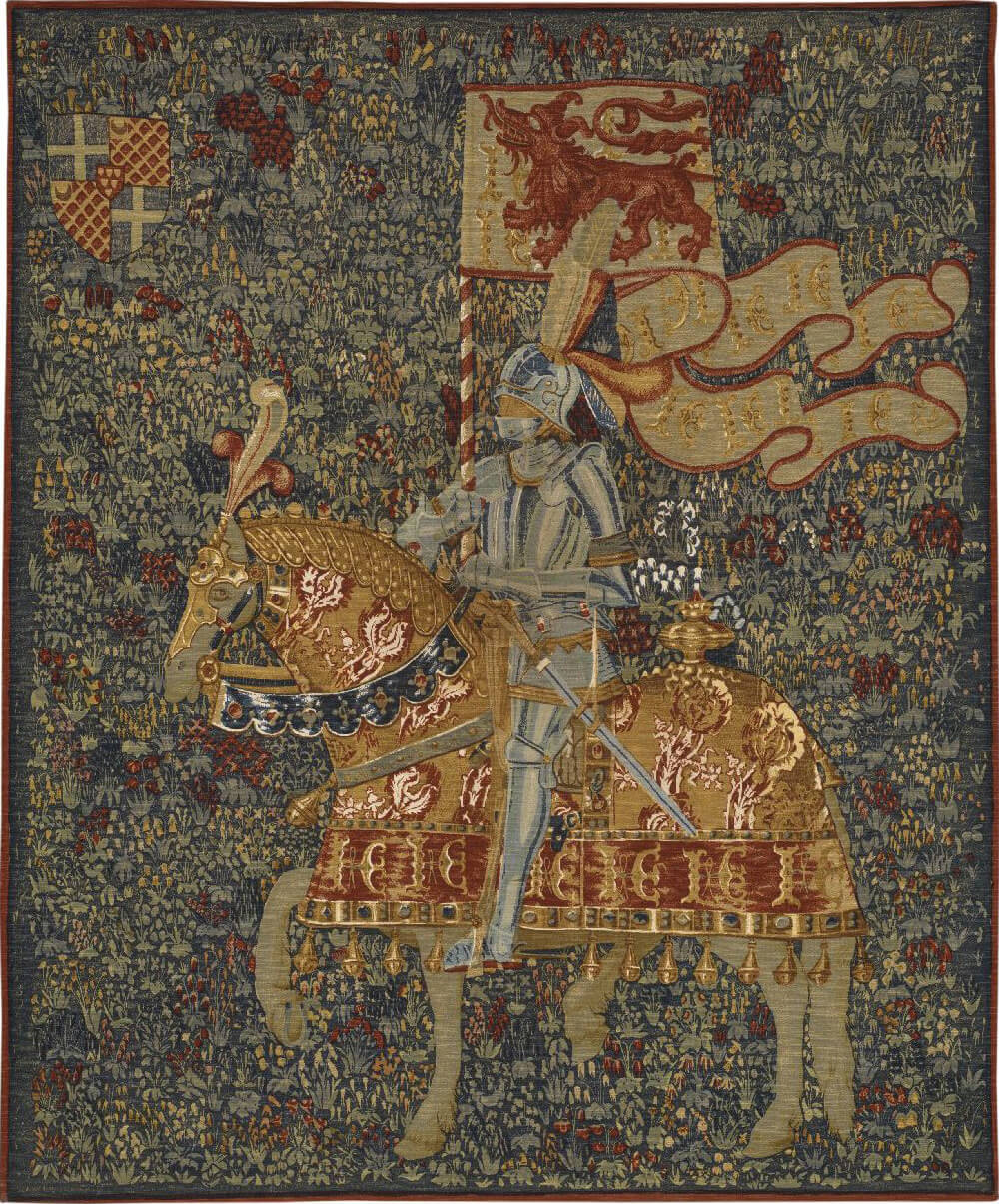 Гобелен «Рыцарь» Le Chevalier ☞ Размер: 173 x 143 см