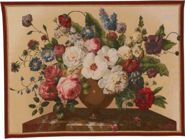 Гобелен «Букет цветов» Bunch Of Flowers Вар. #2 ☞ Размер: 110 x 150 см