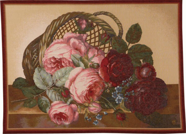 Гобелен «Букет цветов» Bunch Of Flowers Вар. #3 ☞ Размер: 110 x 150 см