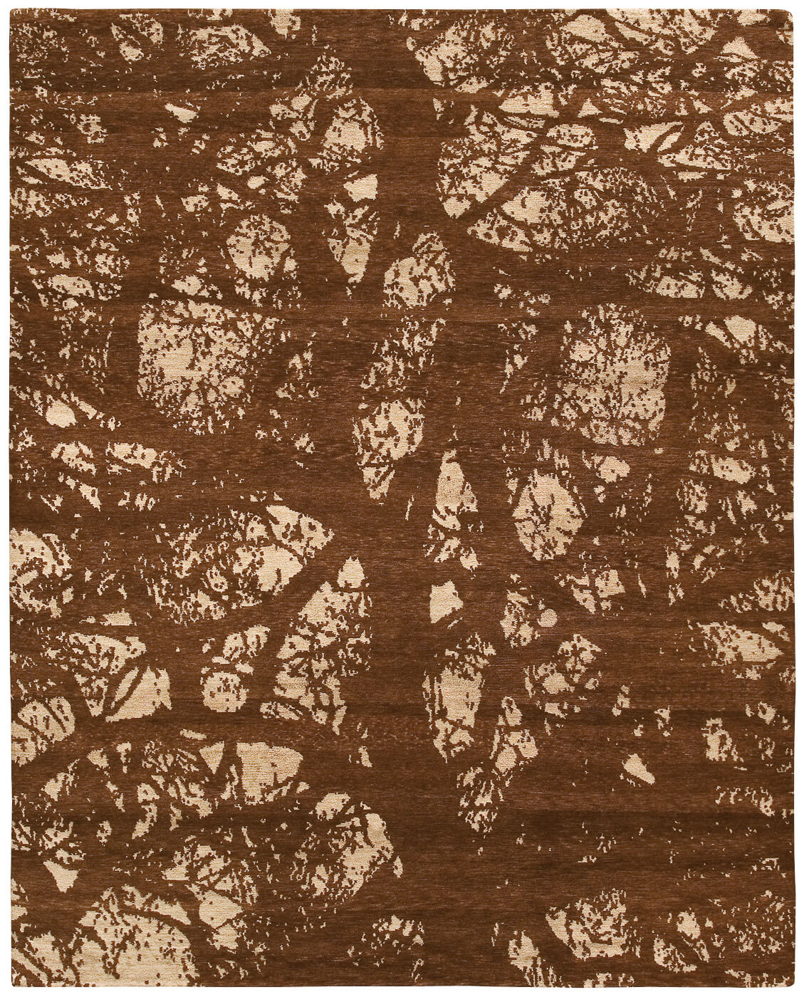 Дизайнерский ковер ручной работы Mauro Giant Tree коричневый от Яна Ката