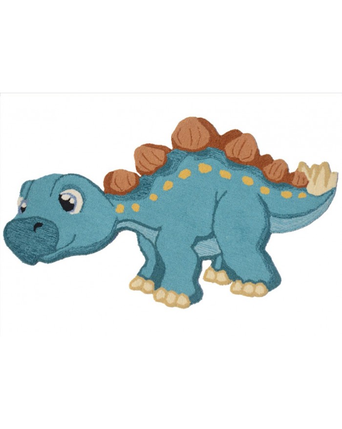 Детский коврик Animals Dino 1 Turquoise 80 х 120 см