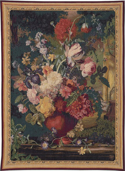 Гобелен «Фламандский букет» Bouquet Flamand ☞ Размер: 110 x 150 см