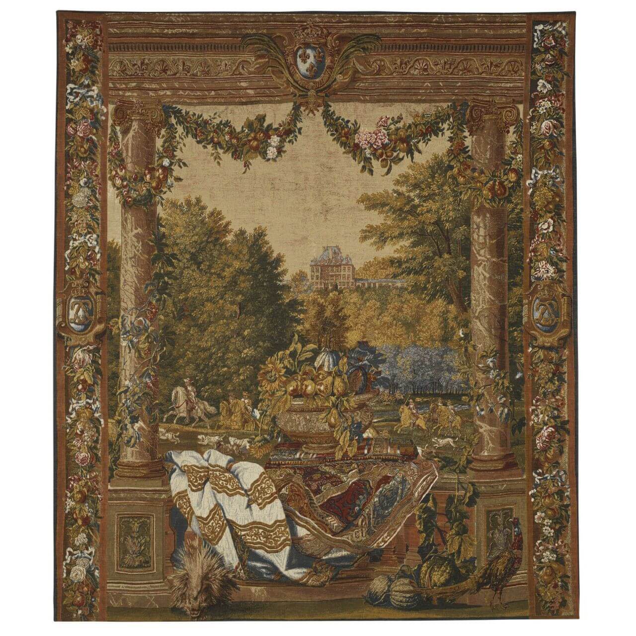 Гобелен «Дворец Версаль» Versailles ☞ Размер: 258 x 223 см