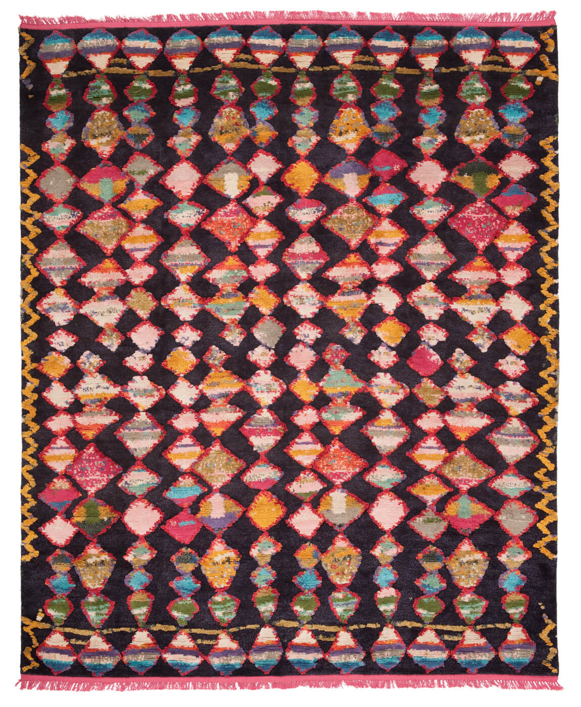 Ковер Lost Weave 14 разноцветный от элитного бренда Jan Kath