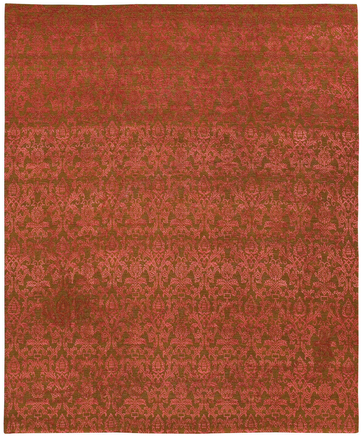 Ковер Roma красный из коллекции Яна Ката в стиле современная классика