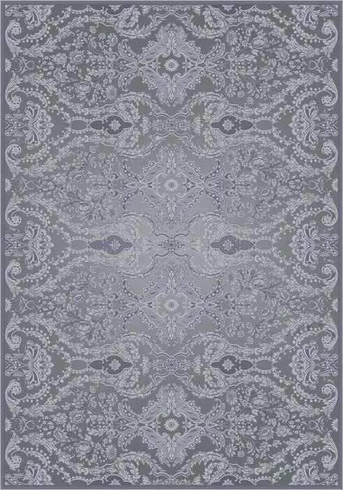 Дизайнерский ковер ручной работы Murano Silk Silver