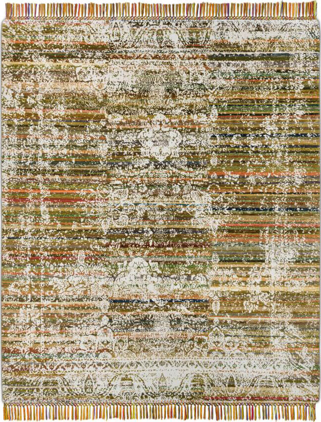 Полосатый ковер Rajasthan Tibetan Eco No.01 1098