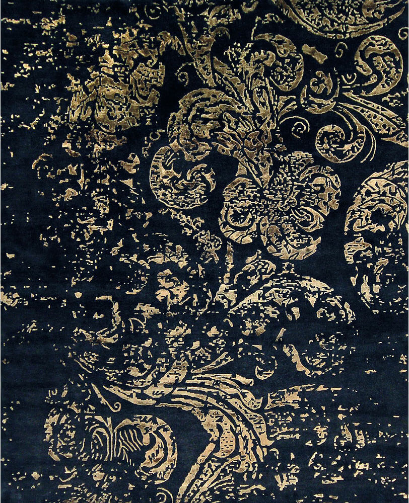 Элитный ковер ручной работы в современном стиле Sumatra charcoal