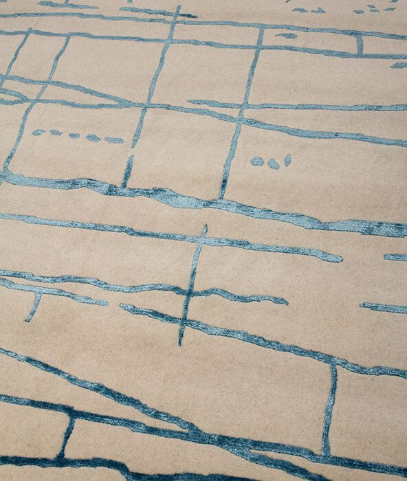 Элитный ковер ручной работы Nazca Lagoon